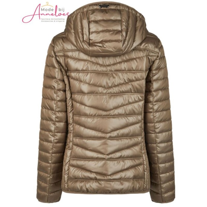 Barbara Lebek winterjas 30950052 bruin